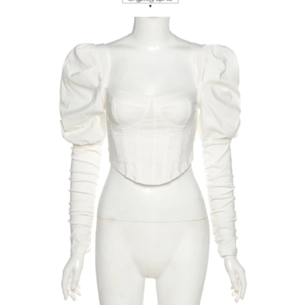 Puff Sleeve Blouse 💋 - Picture 4 of 9